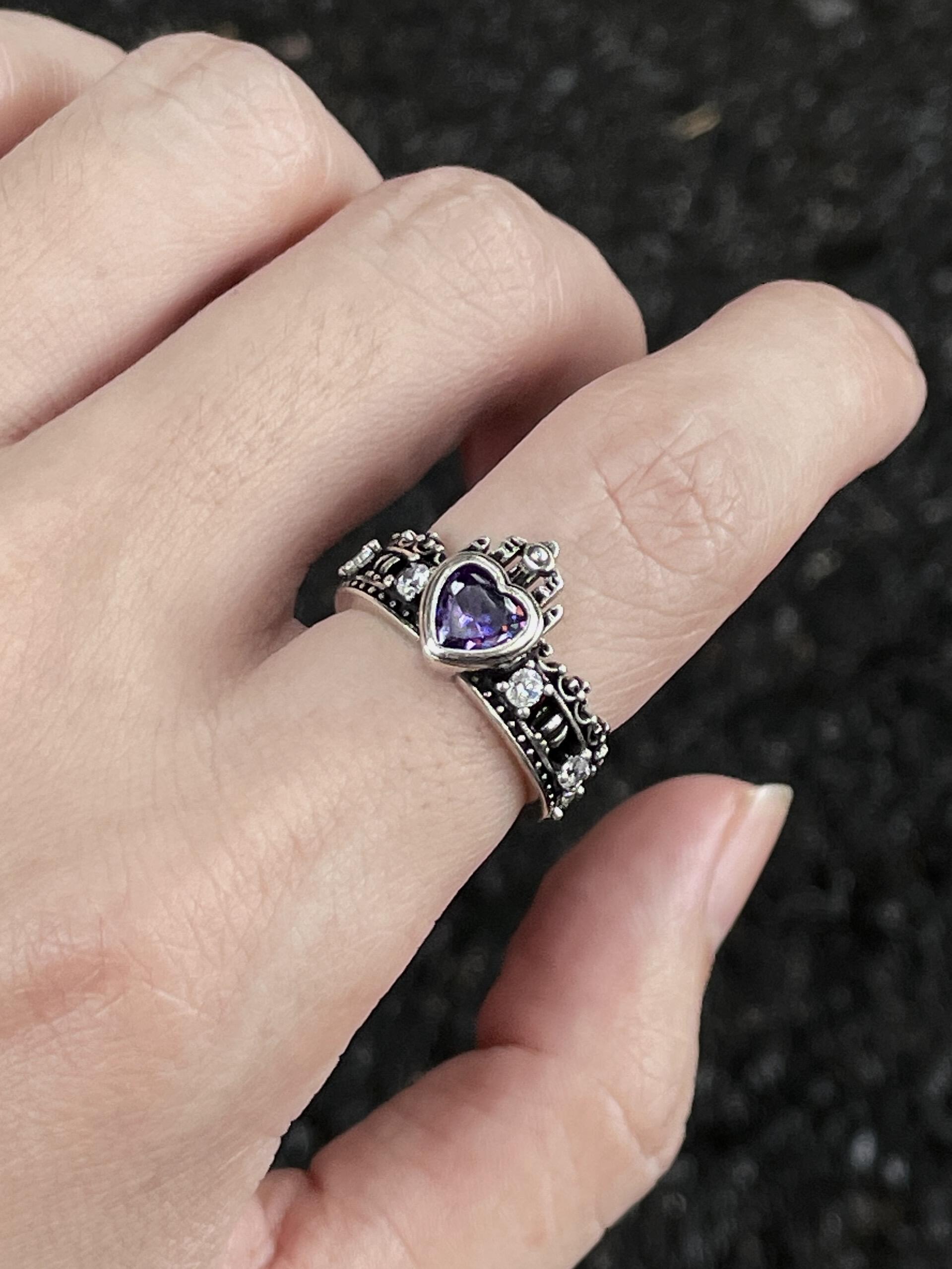 Royalty Tiara Adjustable Ring