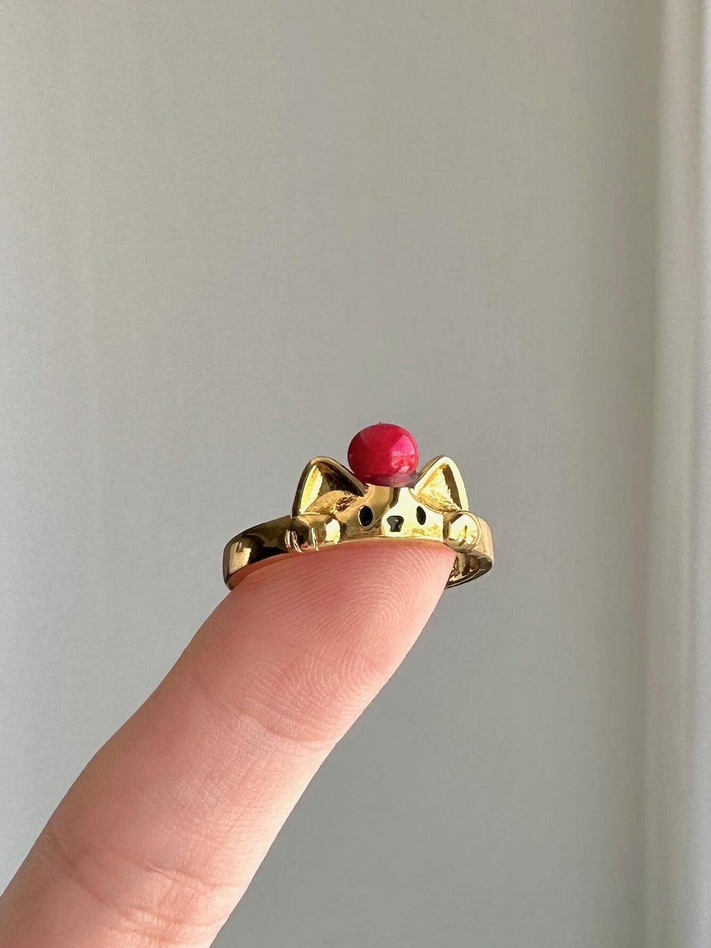 Empress Kitty Adjustable Ring