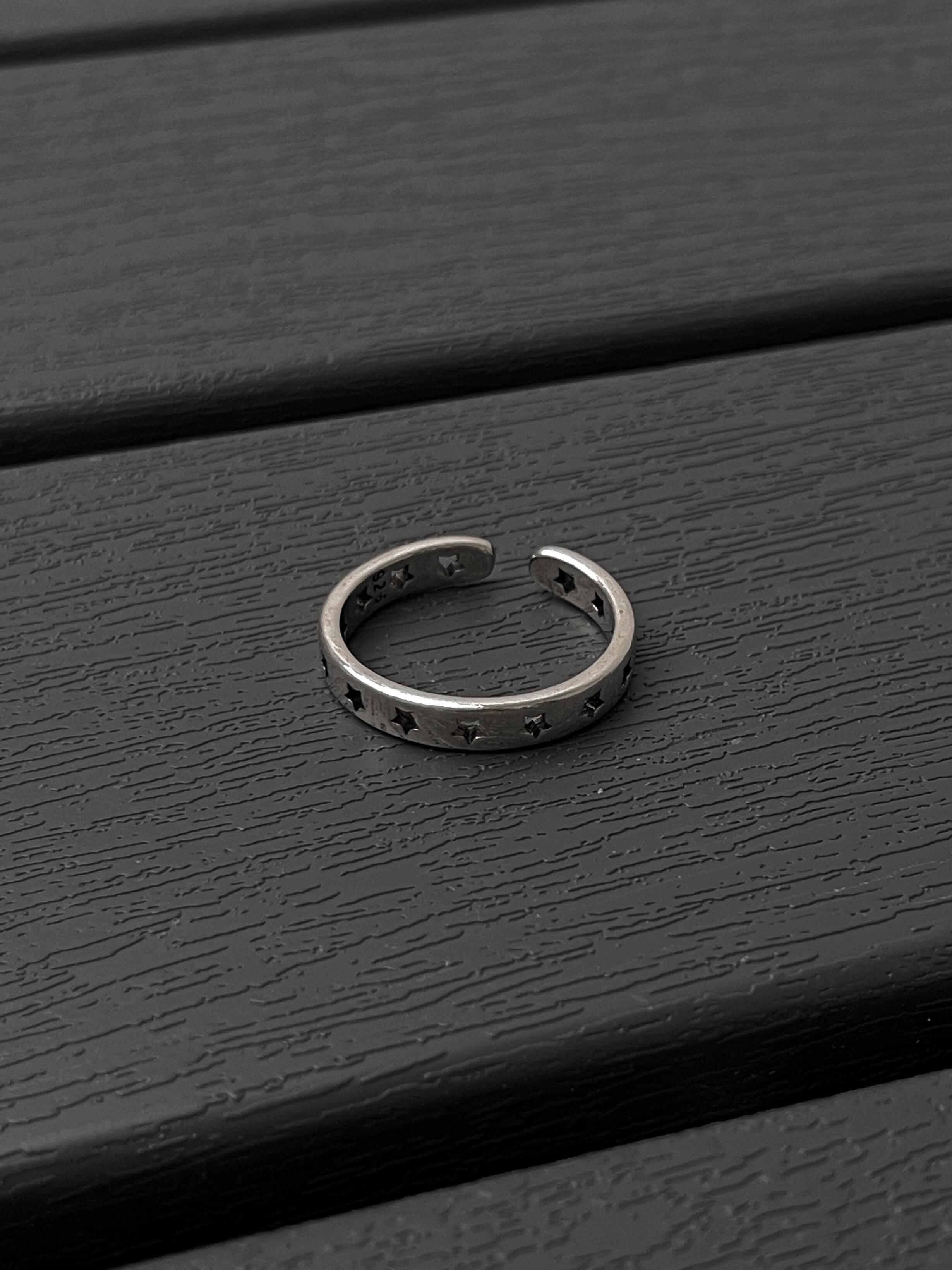 Star Punch Adjustable Ring