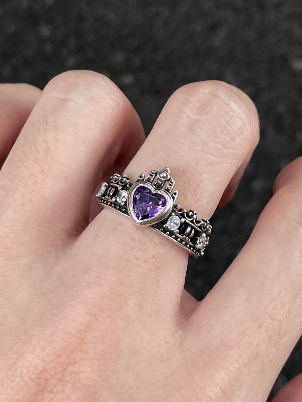 Royalty Tiara Adjustable Ring