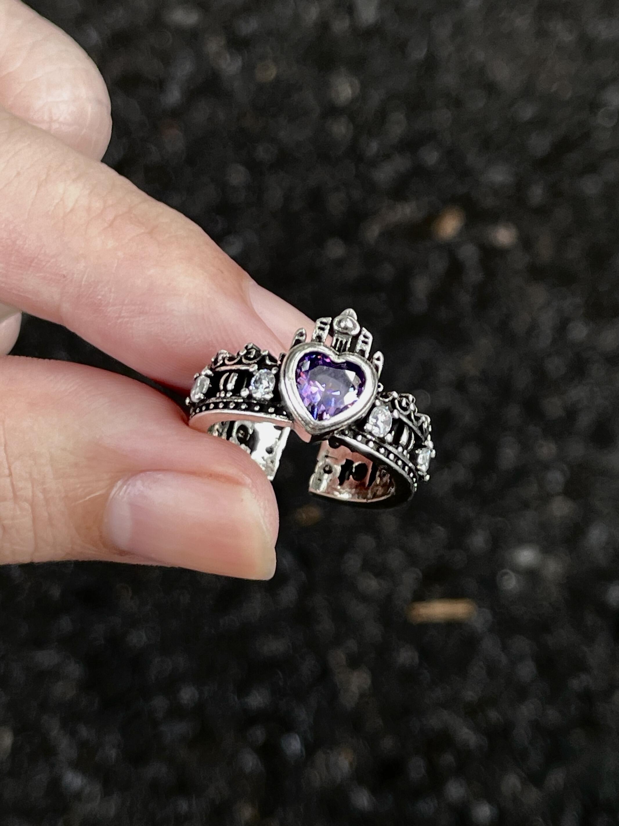 Royalty Tiara Adjustable Ring